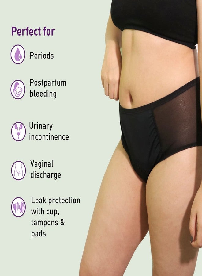 Sirona Reusable Period Panties for Women - Medium Size | Leak Proof Protection for Periods | For Postpartum Bleeding, Urinary Incontinence & Vaginal Discharge - Image 4